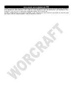 Preview for 32 page of Worcraft EM16-140 Instruction Manual