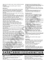 Предварительный просмотр 62 страницы Worcraft HC21-110H Instruction Manual