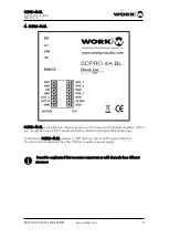 Preview for 9 page of Work Pro BlueLine Digital MKII SCPRO 4A BL User Manual