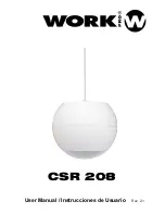 Work Pro CSR-208 User Manual предпросмотр