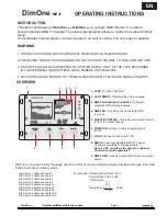 Work Pro DimOne MK II Operating Instructions предпросмотр