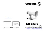 Work Pro ER 332 S User Manual preview