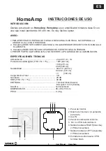 Preview for 5 page of Work Pro HomeAmp User Manual