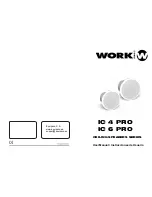 Предварительный просмотр 1 страницы Work Pro IC 4 PRO User Manual