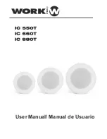 Preview for 1 page of Work Pro IC 550T User Manual