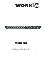 Preview for 1 page of Work Pro MMX 62 User Manual