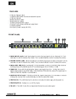 Preview for 4 page of Work Pro MMX 62 User Manual