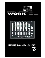 Предварительный просмотр 1 страницы Work Pro NEXUS 10 User Manual