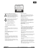 Preview for 3 page of Work Pro PA 100 MX User Manual