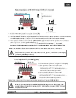 Предварительный просмотр 7 страницы Work Pro PA 100 MX User Manual