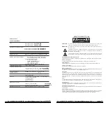 Preview for 3 page of Work Pro Pa 190 USB User Manual