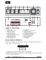 Preview for 4 page of Work Pro PA 50 User Manual