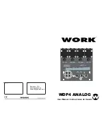 Предварительный просмотр 1 страницы Work Pro PRO WDP4 User Manual