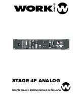 Work Pro STAGE 4P ANALOG User Manual preview