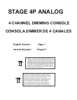 Предварительный просмотр 2 страницы Work Pro STAGE 4P ANALOG User Manual