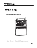 Work Pro WAP 650 User Manual preview