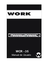 Предварительный просмотр 13 страницы Work Pro WCR - 35 User Manual