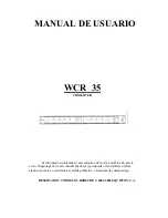 Предварительный просмотр 14 страницы Work Pro WCR - 35 User Manual