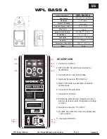 Предварительный просмотр 11 страницы Work Pro WPL 1 A User Manual