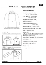 Preview for 3 page of Work Pro WPS 310 User Manual