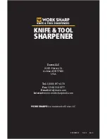 Preview for 28 page of Work Sharp WSKTS User Manual