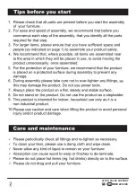 Preview for 3 page of Work Space MODA 6 CUBE CUBBY Instruction Manual