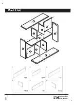 Preview for 4 page of Work Space MODA 6 CUBE CUBBY Instruction Manual