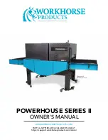 Workhorse Products PD3009-3-1P Owner'S Manual preview