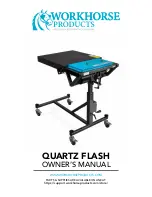 Preview for 1 page of Workhorse Products QUARTZ FLASH Owner'S Manual