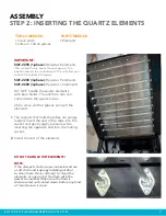 Preview for 7 page of Workhorse Products QUARTZ FLASH Owner'S Manual