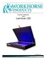 Предварительный просмотр 1 страницы Workhorse Lumitron LED Series Owner'S Manual