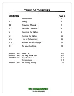 Preview for 4 page of WORKMASTER GO-A3-PW Operator'S Manual