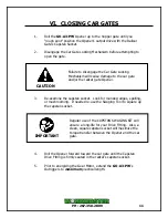 Preview for 15 page of WORKMASTER GO-A3-PW Operator'S Manual