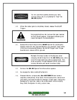 Preview for 21 page of WORKMASTER GO-B3 Operator'S Manual