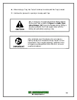 Предварительный просмотр 15 страницы WORKMASTER TO-A02 Manual