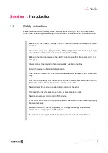 Preview for 5 page of WorkPro LS-Node Series User Manual
