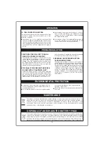 Preview for 12 page of WorkPro W004532A Operator'S Manual