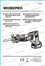 WorkPro W125048A Safety And Operating Instructions Manual preview