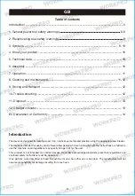 Preview for 5 page of WorkPro W125048A Safety And Operating Instructions Manual