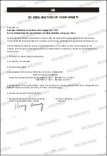 Preview for 14 page of WorkPro W125048A Safety And Operating Instructions Manual