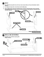 Preview for 3 page of Workrite Ergonomics Advent ADV 6030 Series Assembly/Installation Instructions