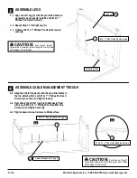 Preview for 5 page of Workrite Ergonomics Advent ADV 6030 Series Assembly/Installation Instructions