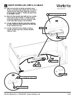 Preview for 6 page of Workrite Ergonomics Advent ADV 6030 Series Assembly/Installation Instructions