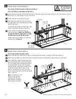 Preview for 4 page of Workrite Ergonomics Cascade Counterbalance Workcenters CC S Series Assembly Instructions Manual