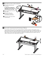 Preview for 6 page of Workrite Ergonomics Cascade Counterbalance Workcenters CC S Series Assembly Instructions Manual