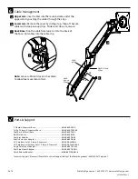 Preview for 4 page of Workrite Ergonomics CONF-2SDA-WOB-S Assembly/Installation Instructions