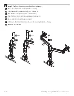 Preview for 2 page of Workrite Ergonomics CONF-2SDS-WOPB-S Assembly/Installation Instructions