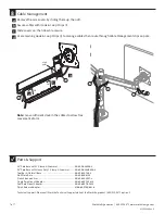 Preview for 7 page of Workrite Ergonomics CONF-2SDS-WOPB-S Assembly/Installation Instructions