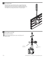 Предварительный просмотр 2 страницы Workrite Ergonomics Conform Base CONF-BSE-TSB-S Assembly/Installation Instructions