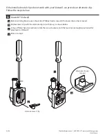 Предварительный просмотр 4 страницы Workrite Ergonomics Conform Base CONF-BSE-TSB-S Assembly/Installation Instructions